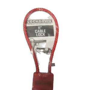 Lockdown Red 11" Cable Gun Lock with Keys